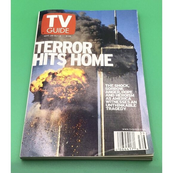 9/11 Newspaper/TV Guide/Etc Lot of 4 Items - Picture 4 of 4